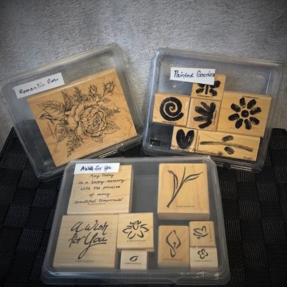 Stampin' Up! Other - Stampin Up Stamping Sets Romantic Rose & Others